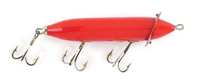 HEDDON MODEL 204 IN SOLID RED