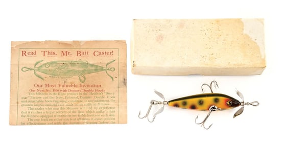 HEDDON 1500 DUMMY DOUBLE WITH STANDARD HOOKS