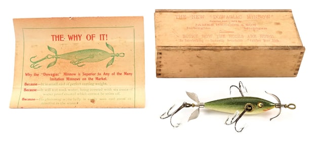 HEDDON INTRO 100 IN WOOD BOX