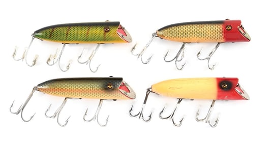 FOUR HEDDON HEAVY-DUTY BASSERS