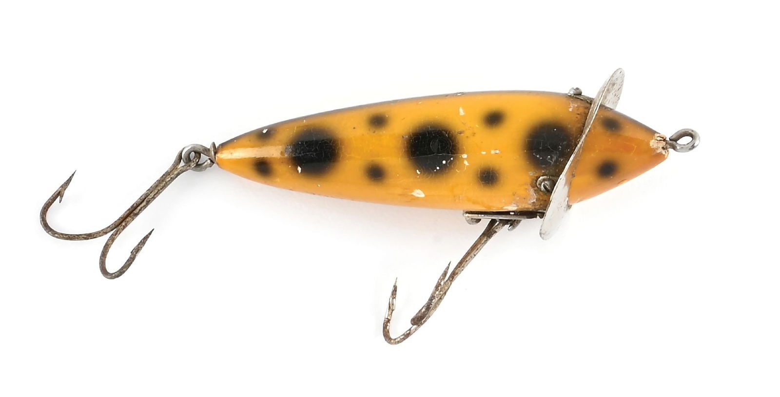 HEDDON 210 SURFACE YELLOW BLACK SPOTS (1 of 5)