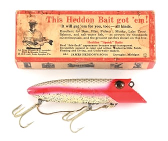 HEDDON KING BASSER IN ALLEN STRIPEY
