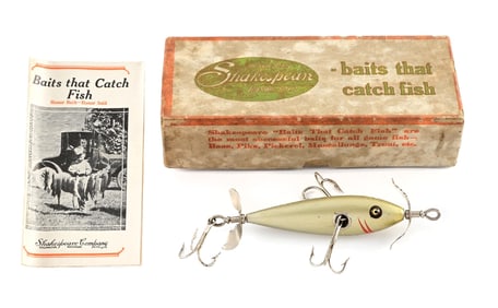 BOXED SHAKESPEARE NO 33 MINNOW IN ALUMINUM