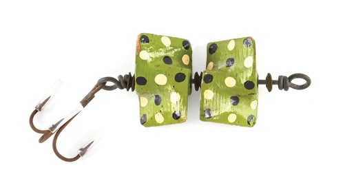 SCHAEFER’S TURBULENT HEADLESS IN GREEN DOTTED