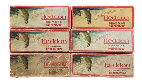 SIX HEDDON DOWNLEAPING BASS BOXES