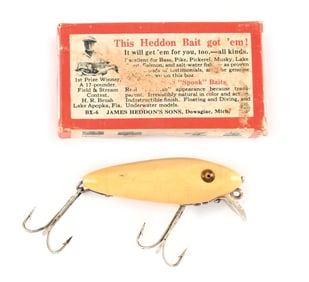 HEDDON WOOD RIVER RUNT IN SOLID WHITE