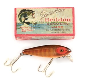 HEDDON RIVER RUNT IN NATURAL SCALE