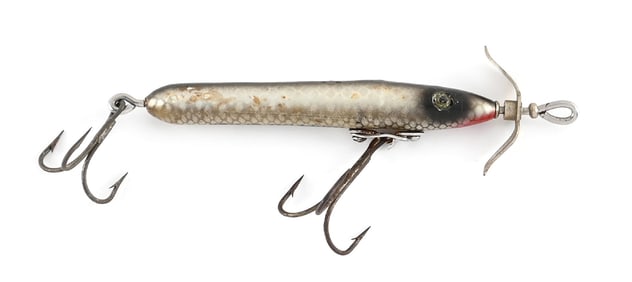 HEDDON BABY TORPEDO SPOOK IN SHINER SCALE