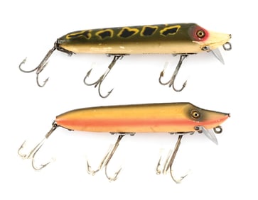 PAIR OF UNUSUAL HEDDON VAMPS