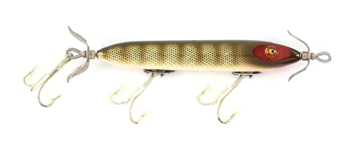 HEDDON TORPEDO IN NATURAL SCALE