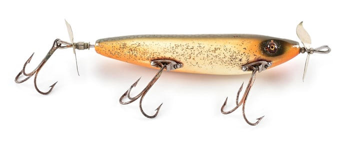 HEDDON S.O.S. IN SILVER SCALE