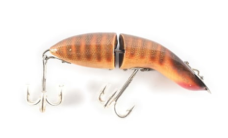 HEDDON BABY GAMEFISHER IN NATURAL SCALE