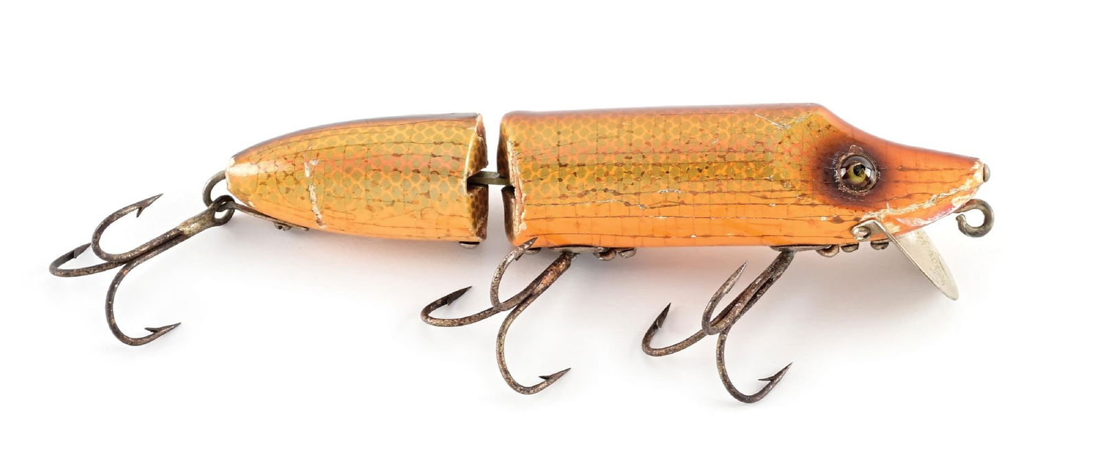 HEDDON SWIMMING VAMP IN SPECIAL SHINER SCALE (1 of 5)