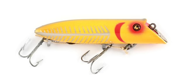 HEDDON KING BASSER IN YELLOW SHORE