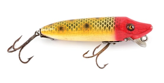 HEDDON BABY VAMP IN RED HEAD FROG SCALE