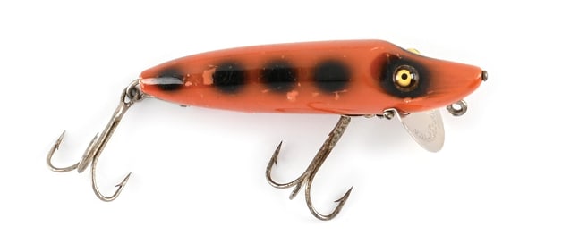 ORANGE SPOTTED HEDDON BABY VAMP