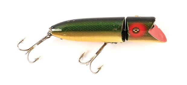 HEDDON ZIG WAG IN GREEN SCALE