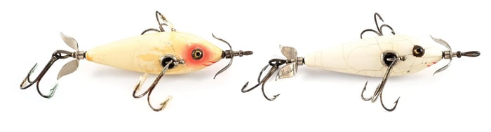 PAIR OF HEDDON 102 MINNOWS