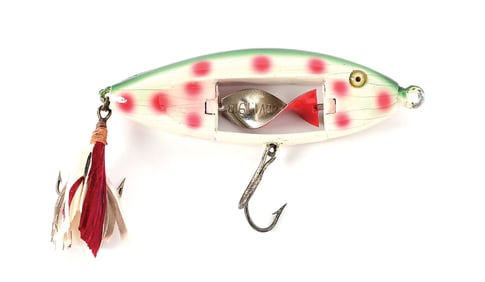BASS SIZE CHIPPEWA IN GREENBACK RED SPOT