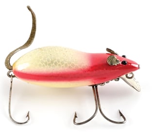 HEDDON MEADOW MOUSE REPAINTED IN ALLEN STRIPEY