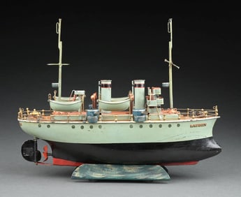 MARKLIN CAT. REF. 5103 HAND-PAINTED "LAUDON" CANNON BOAT