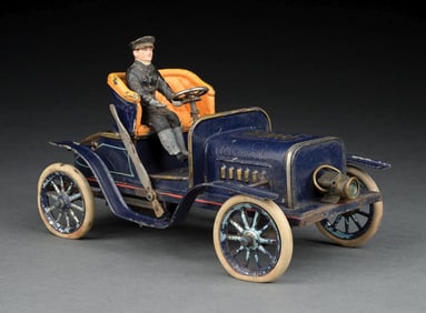 BING HAND-PAINTED OPEN 2-SEAT TOURING CAR