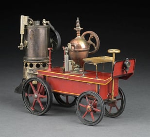 ERNST PLANK LIVE STEAM FIRE PUMPER