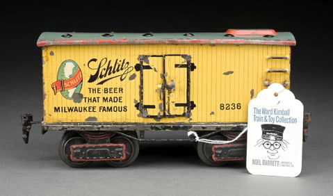 MARKLIN HAND-PAINTED SCHLITZ BEER CAR