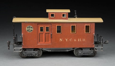 MARKLIN I GA. NEW YORK CENTRAL 8-WHEEL CABOOSE
