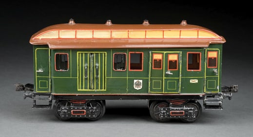MARKLIN I GA. HAND-PAINTED PASSENGER CAR