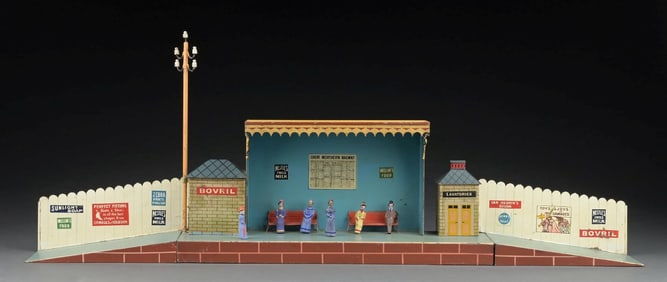 MARKLIN CAT. 2825 COVERED STATION PLATFORM FOR THE BRITISH MARKET