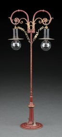 CARETTE DOUBLE-GLOBE ELECTRIC LAMP
