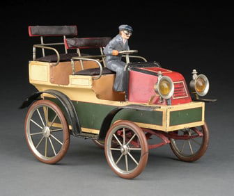 BING HAND-PAINTED OPEN 4-SEAT TOURING CAR