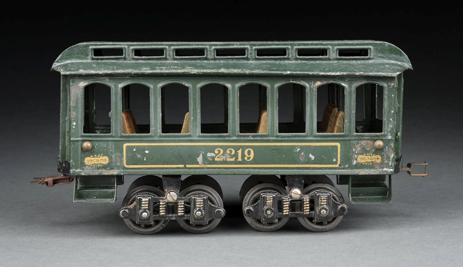 VOLTAMP II GA. NO. 2219 PASSENGER CAR (1 of 7)