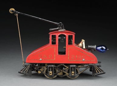 VOLTAMP II GA. NO. 2130 B&O STEEPLE CAB IN RED