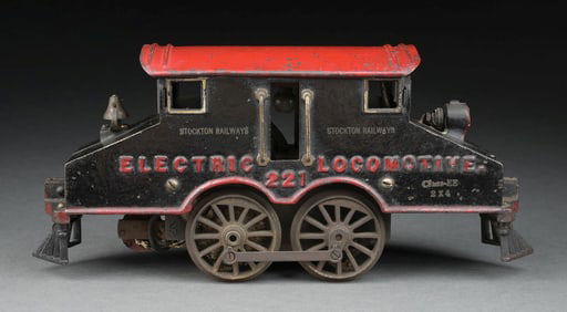 KNAPP II GA. NO. 221 STEEPLE CAB LOCOMOTIVE