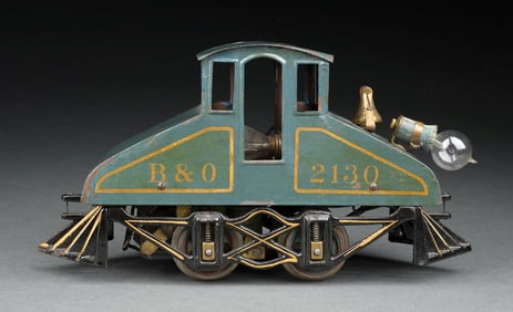 VOLTAMP II GA. B&O NO. 2130 STEEPLE CAB IN LIGHT BLUE
