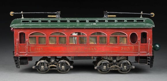 VOLTAMP II GA. NO. 2115 INTERURBAN IN RED
