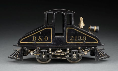 VOLTAMP II GA. B&O NO. 2130 STEEPLE CAB IN BLACK
