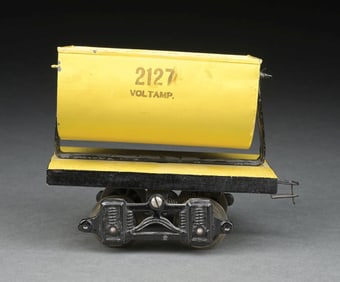 VOLTAMP II GA. NO. 2127 DUMP CAR IN YELLOW