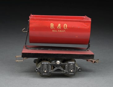 VOLTAMP II GA. B&O NO. 2127 DUMP CAR IN RED