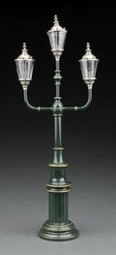 CONTEMPORARY TRIPLE OIL LAMP