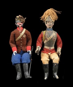 LOT OF 2: PFEIFFER SOLDIER FIGURES