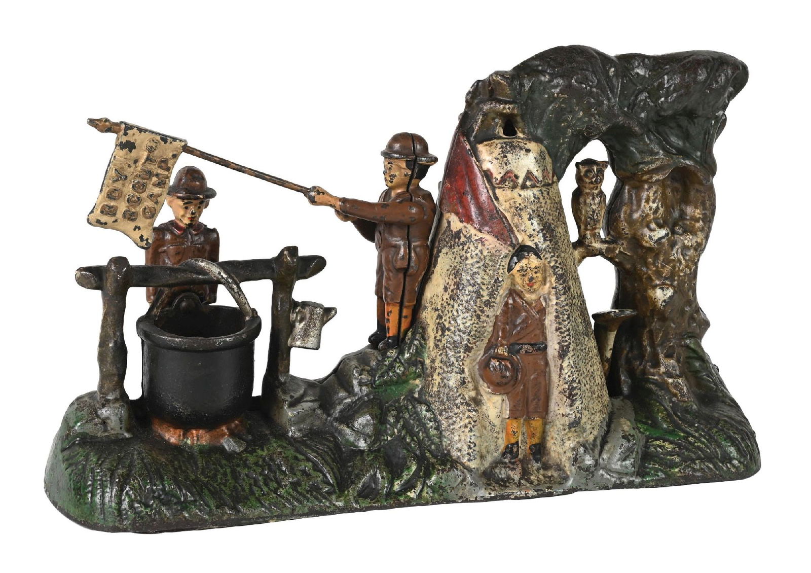 J. & E. STEVENS BOY SCOUT CAMP BANK (1 of 7)