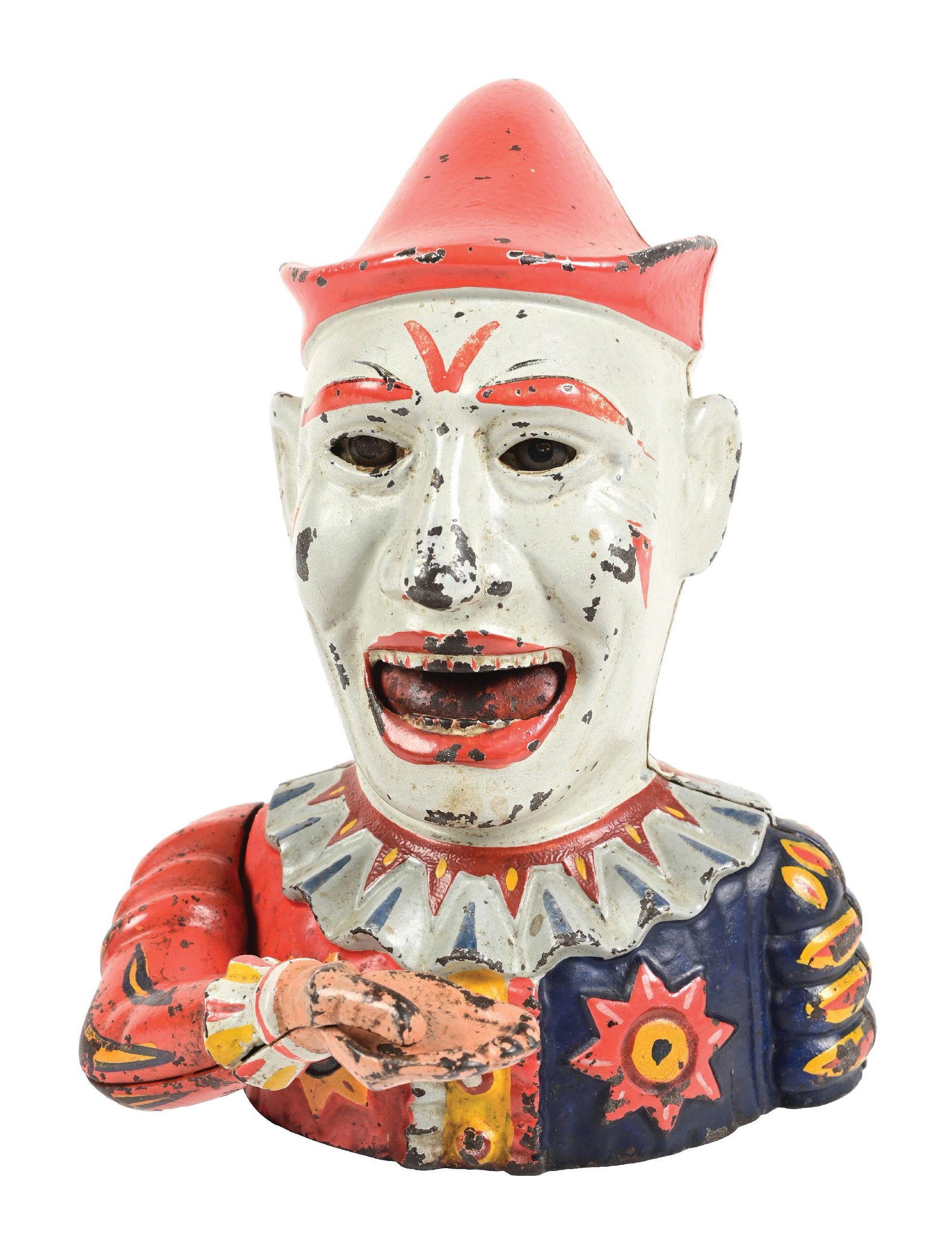 SHEPARD HARDWARE CO. HUMPTY DUMPTY MECHANICAL BANK (1 of 5)