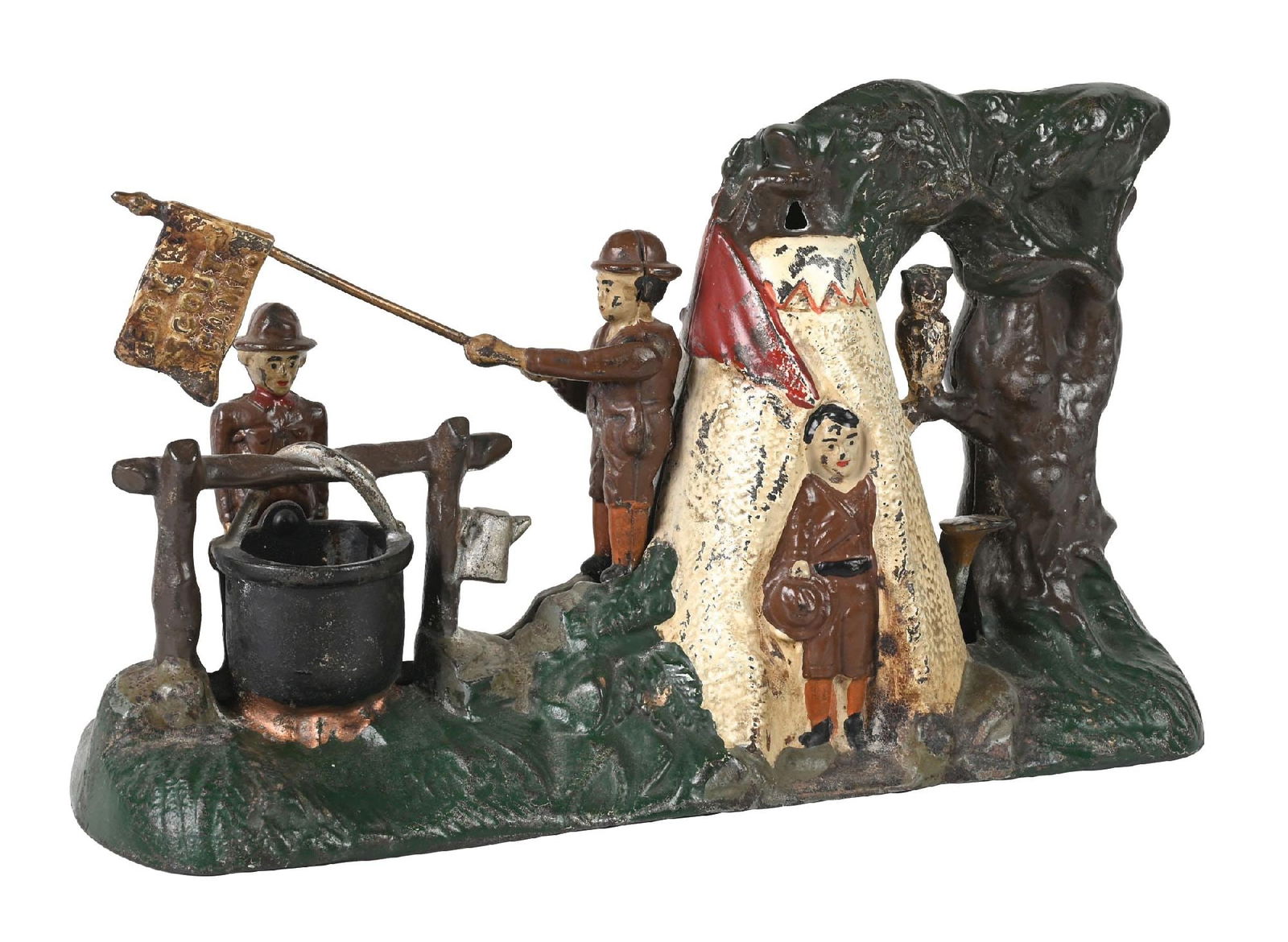 J. & E. STEVENS BOY SCOUT CAMP BANK (1 of 7)