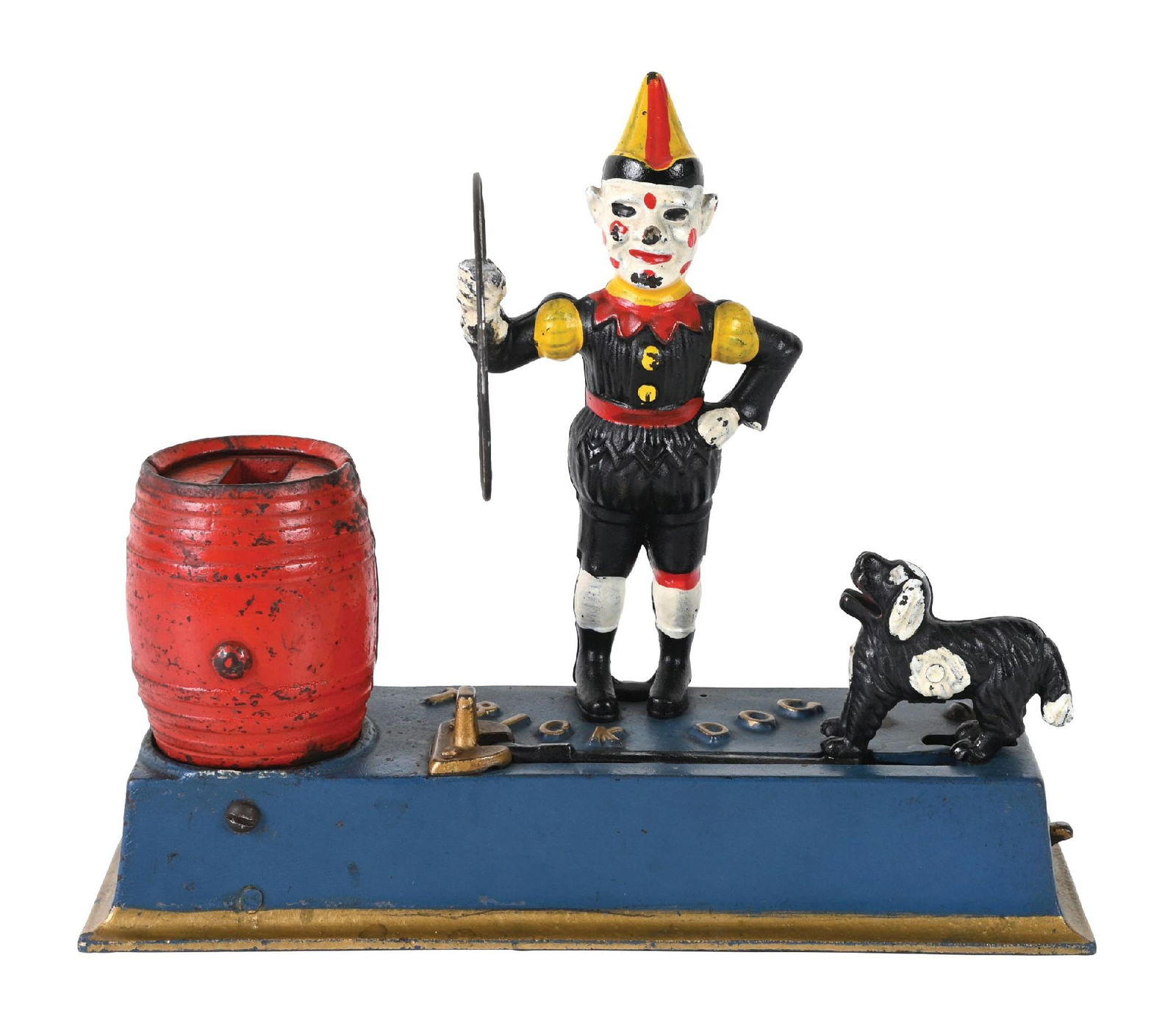 HUBLEY MFG. TRICK DOG BANK (1 of 4)