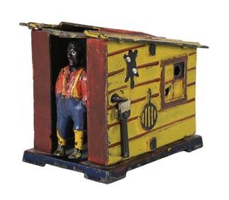 J. & E. STEVENS CABIN BANK (YELLOW)