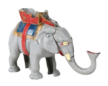 HUBLEY MFG. ELEPHANT PULL TAIL BANK