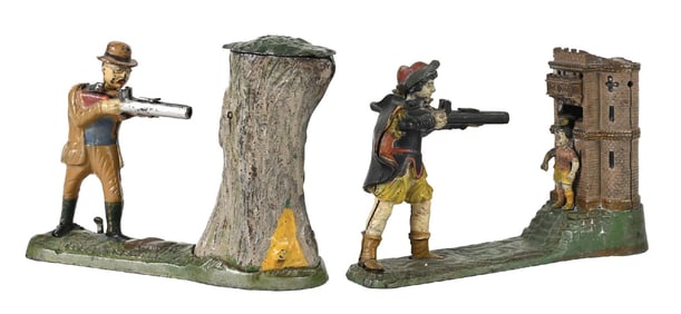 LOT OF 2: MECHANICAL BANKS